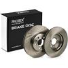RIDEX 82B0270 2x Disco freno Anteriore senza viti/bulloni Compatibilità con AUDI Q5 8RB
