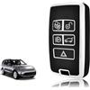 TOOMUME Cover Chiave Auto per Land Rover Range Rover Evoque Discovery 5 | Silicone Morbido, Antiurto, Anticaduta, Antigraffio, Custodia Protettiva Chiave per Sport Defender Velar Jaguar E-Pace F-Pace