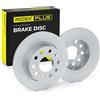 RIDEX PLUS 82B0018P 2x Disco freno Posteriore Compatibilità con VW Golf 7 Hatchback 5G1, BQ1, BE1, BE2
