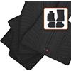 Travall Mats Tappertini Abitacolo Compatibili con BMW Serie 5 Berlina e Touring (2010-2016) TRM1173 - Tappertini Auto in Gomma Originali