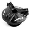 CXEPI Vite di chiusura M20 x 2,5 coppa dell'olio Tappo del Serbatoio del Motociclo della per Yamaha TMAX 530 2013-2016 TMAX 500 2008-2012