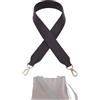 DGAZ Tracolla in Pelle per Neverfull, 3,8 x 90 cm, Canvas Brown | Pelle Vachetta, Tracolla Larga, Anelli a O, Scatola Regalo