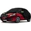 RASHION Telo Copriauto Compatibile con Lancia Ypsilon 843/846 2003-2024 | Impermeabile Traspirante Copertura per Auto Telone
