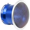 ZSDTRP Filtro aria carburatore pulito, in lega di alluminio CNC da 50 mm con rete SUS304 per PW21-30 mm, PE28-30 mm, ciclomotore, pit bike, ATV, scooter (blu, 50 mm, H45)