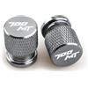 MINUCIANCOR Set Tappi Valvole Ruote in Alluminio Anodizzato Per CFMOTO CF700 700MT 700MT-X 700 MT MT700 CF Cappucci Coprivalvola Per Pneumatici In Alluminio CNC Per Moto, Parapolvere, Accessori(S-4)