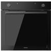 Cecotec - Forno Integrabile Convenzionale Bolero Hexa C126001 Glass Black da 77L. 2800W, 5 Funzioni, Basso Consumo, Luce Interna, Steam Assist, Steam EasyClean, Porta Fredda con 2 Cristalli