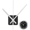 SOESFOUFU Meccanismo Orologio al Quarzo Argento, Silenziose 1 Pezzo | Accessorio Fai da Orologi da Basso Consumo, Installazione Semplice, Plastica e Metallo