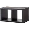 Ikea Scaffale KALLAX 77x39x42 cm nero-marrone