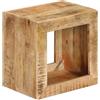 vidaXL Sgabello 40x30x40 cm in Legno Massello di Mango