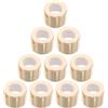 PATKAW 10 Pezzi Tappi Oro per Diffusore a Bastoncini, Alumina | Ricambio per Bottiglie Diametro Interno 2, 4cm, Esterno 2, 7cm, Tenuta per Aromaterapia, Ufficio