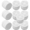 FONDOTIN Scatola Deodorante per Camera da Letto 10 Pezzi 150ml Plastica | Profumo Borsetta, Bottiglia Diffusore Vuota, Contenitore Ricaricabile Bianco, Cucina e Bagno