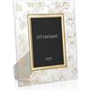 Ottaviani Portafoto 'Fiori di pesco Portafoto Realizzato in Argento con Finitura Miro Silver. Misure: Dimensione Foto cm 13x18; Dimensione Cornice cm 24,5x29,5. La referenza è 6026CO