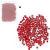 TLDBATICE 300 Mini Coccinelle Portafortuna in Resina Coccinelle Adesive per Fai da Te | Con pratico sacchetto in rete, ideale per terrari, vasi, giardini in miniatura e decorazioni creative