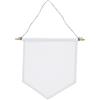 CANIGHT Pin Wall Display Banner Bianco in Tela, Set 2 Pezzi, Espositori per Spille da Collezione, Decorazione Murale per Feste e Progetti Fai da Te