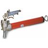 Ama Pompa per Ingrassaggio Pneumatica Attacco a Ghiera con Cartuccia Capacità 600 gr - Per Agricoltura e Officina, Peso 3,39 Kg, Made in Italy
