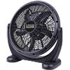PARTENOPE DISTRIBUZIONE SRL VENTILATORE DA GIARDINO NERO 55W 40cm