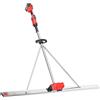 Efficieran Staggia Vibrante per Calcestruzzo per Terrazzi e Viali, Strumento di Finitura Senza Fili 1.5m 1.8m 2m con Motore Brushless, Batteria per Livellamento Cemento Facile(1.5M)