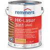 Remmers Vernice trasparente Acqua HK 3in1 pino/larice, 5 litri, vernice per legno, per recinzioni, copertura per auto, casette da giardino, impregnante + fondo + finitura in uno