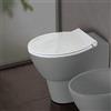 Hatria Copriwater coprivaso termoindurente a sgancio rapido per sanitari bagno Nido e Le Fiabe Hatria