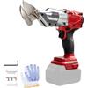 Roadtime Cesoia in metallo senza fili compatibile con batteria Milwaukee da 18 V (senza batteria)