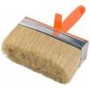 VR VETRINEINRETE Vetrineinrete® Pennellessa da imbianchino setole morbide per pitturare verniciare pennello plafoncino per colla da parati pittura 50 x 150 mm 90288 G3