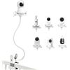 XIAIMIN Supporto per baby monitor GHB, supporto flessibile per baby monitor | Supporto universale per videocamera per bambini per Philips Avent/Vtech/Boifun/Babystar/Jeeber/HelloBaby/Blemil