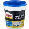 Pattex Colla per tappeti e PVC, colla a dispersione senza solventi, ideale per incollare rivestimenti in PVC in diverse forme o tappeti con retro in tessuto non tessuto, 1 x 1 kg