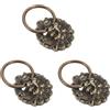DOITOOL 6 Pezzi Maniglie per Mobili in Stile Vintage con Antica da Maniglie Decorativi per Armadi Facili da Installare per Porte Interne e Mobili Retrò