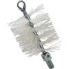 CRISCUOLO Brico Store CRISCUOLO BRICOSTORE Scovolo Spazzola in Nylon per Pulizia Canna Fumaria Stufe a Pellet, Diametro 100 mm