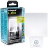 Integral Luce notturna con sensore di movimento, trasparente, classe energetica A+, parete plug-in con sensore fotocellula dal tramonto all'alba, per illuminazione residenziale interna