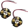 KIMGU 2602-20 2650-20 22-22-1630 Spazzole di carbone di ricambio per AEG Milwaukee 2601-20 2605-20 2651-20 2652-20 m18 trapano 18V M12 avvitatore a percussione e accessori per trapano a percussione 2-pack