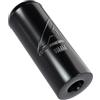 AutoSiliconeHoses.com Tappo di chiusura rotondo in silicone nero da 6 mm per alte temperature, tappo di chiusura per tubo flessibile
