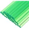 QUARKZMAN 30Pz Stick Colla a Caldo Mini per Pistola per Colla, 4 x 0.28 Colla a Caldo Bastoncini Piccoli Ricariche per Lavori Artistici Fai Da Te, Verde Chiaro