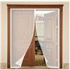 YZXCMHJ Porta Zanzariera Magnetica,165x205cm Tenda Zanzariera Magnetica per Porta,Facile Montaggio,Senza Perforazion,Si Chiude Da Sola,Impedendo Agli Insetti Di Entrare