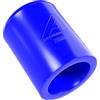 AutoSiliconeHoses.com 20 mm (3/4) Blu Silicone Tappo di Bloccaggio Rotondo ad Alta Temperatura in Silicone, Tappo di Finitura in Gomma per Tubo