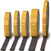 Gucass Guarnizione Stufa a Legna 6 mm x 25 mm x 3 m, Guarnizione Adesiva in fibra di vetro resistente a 600°C, ideale come Guarnizione Stufa a Pellet per stufe, camini, porte del forno e tubi di scari