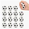 O-Kinee 15 palline antistress da calcio, 6 cm, in schiuma, antistress, per bambini e adulti, per feste di compleanno, Natale, antistress, giocattoli, regali per feste di calcio