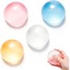 exatta Pallina Antistress,4PCS Squishy Coconut Oil,Antistress Squishy Adulti | Squishy Antistress,Squeeze Toys,Palline Antistress Olio di Cocco per Impastare,Rilassare per Ufficio e Relax