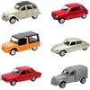 OPO 10 Lotto di 6 Auto in Miniatura 3 Pollici: Renault Citroen R12 R5 2CV DS MEHARI - WEL13