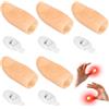 LQTSLFM 5 Pezzi Pollice Luminoso Rosso Pollici Magici con Luce LED Dito Magico Pollice Finto Magia Thumb Light Lampeggiante Luci per Pollice per Feste, Bar, Giocattoli Scherzi