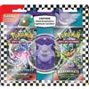 Pokémon Cronoforzee Crepuscolo Mascherato, 2 Buste+Gomma Casuale | 1 Gomma, Carte Collezionabili, Età 6+, 2 Buste