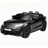 Garvee Land Rover Auto Elettrica per Bambini Licenza Ufficiale 12V, Nero | 2 Posti,Telecomando 2.4G Sospensioni Indipendenti LED USB Bambini 3-8 Anni
