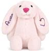 Presentimental Coniglietto di Peluche Personalizzato con Nome e Simbolo | Orecchie Lunghe, Per Neonati, Idea Battesimo, Coniglio di Peluche, Regalo Per Compleanno Bambino