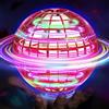 PEKOIU Palla Volante Magica UFO Ball, Fly Orb Pro Flying Spinner Mini Drone, Boomerang Ball Luminosa, Sfera Volante Hoverball Giocattolo Regalo per 6 7 8 9 10+ Ragazzo Ragazza Bambino Adolescente - Rossa