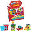 SUPERTHINGS RIVALS OF KABOOM SUPERTHINGS Legends, assortimento dei personaggi più leggendari di SuperThing, tra cui 4 SuperThings, 2 Hideout e 2 veicoli, contiene prodotti della serie 1-9