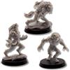 Forged Terrain Werewolf Brute Miniature Figure Wolf Wolves 28mm Dungeons and Dragons Miniature Gaming, Beast Warrior Fantasy Gioco di ruolo Giochi da tavolo