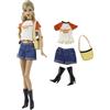 Codulu Vestiti per bambole da 11,5 pollici-Completi-#10-J | 4 pz/set,T-shirt gonna shorts scarpe,bambola americana 30cm,bambola BJD 1/6,regalo per bambini