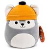 Squishmallows Willy il lupo grigio, 19 cm | Peluche ufficiale Jazwares di Halloween
