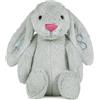 Presentimental Coniglietto di Peluche Personalizzato con Nome e Simbolo | Orecchie Lunghe, Per Neonati, Idea Battesimo, Coniglio di Peluche, Regalo Per Compleanno Bambino