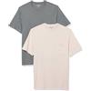 Amazon Essentials Uomo T-Shirt Girocollo con Tasca a Maniche Corte